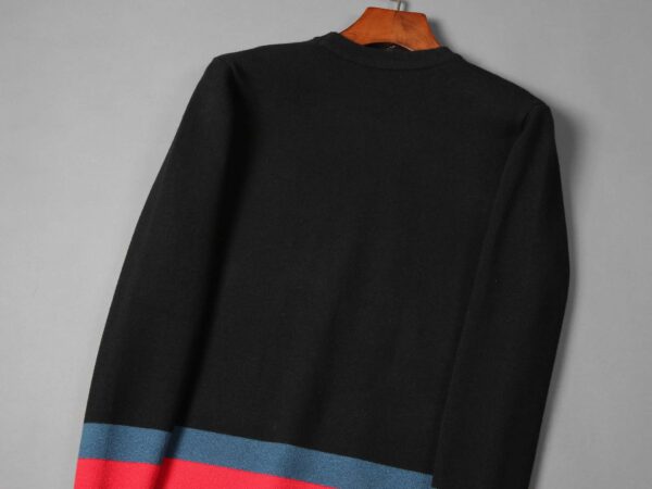 Gucci Mustard Crew Neck Sweater Black For Men