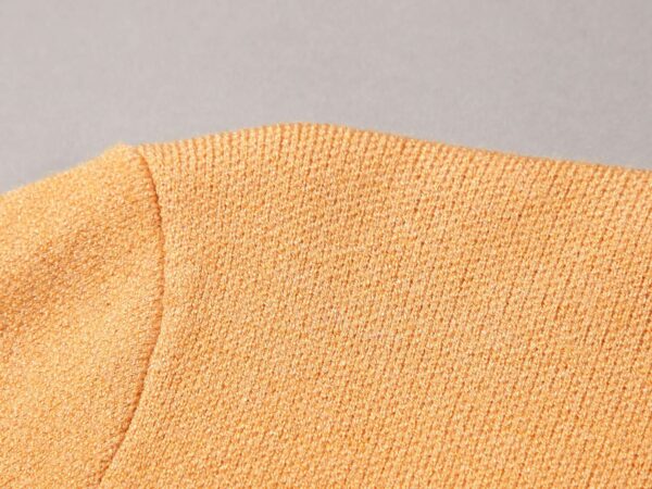 Gucci Mustard Crew Neck Sweater Yellow For Men