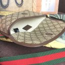 1:1 Replica Gucci Neo Vintage GG Supreme Belt Bag Beige/ebony GG Supreme Canvas With Brown For Women 9.4in/24cm GG 493930 9C2VT 8745