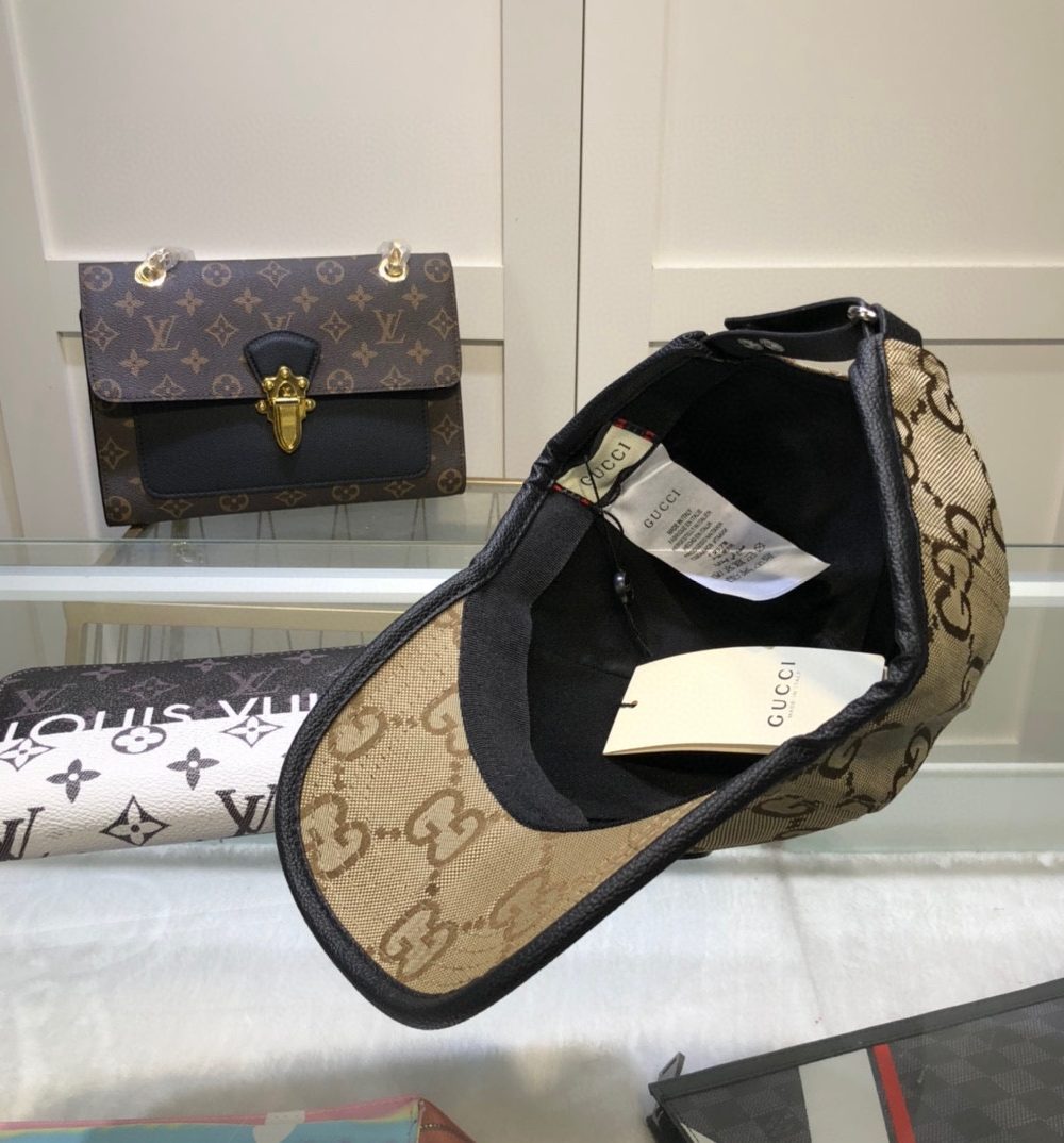 Gucci Off The Grid Baseball Hat Beige GG Hat