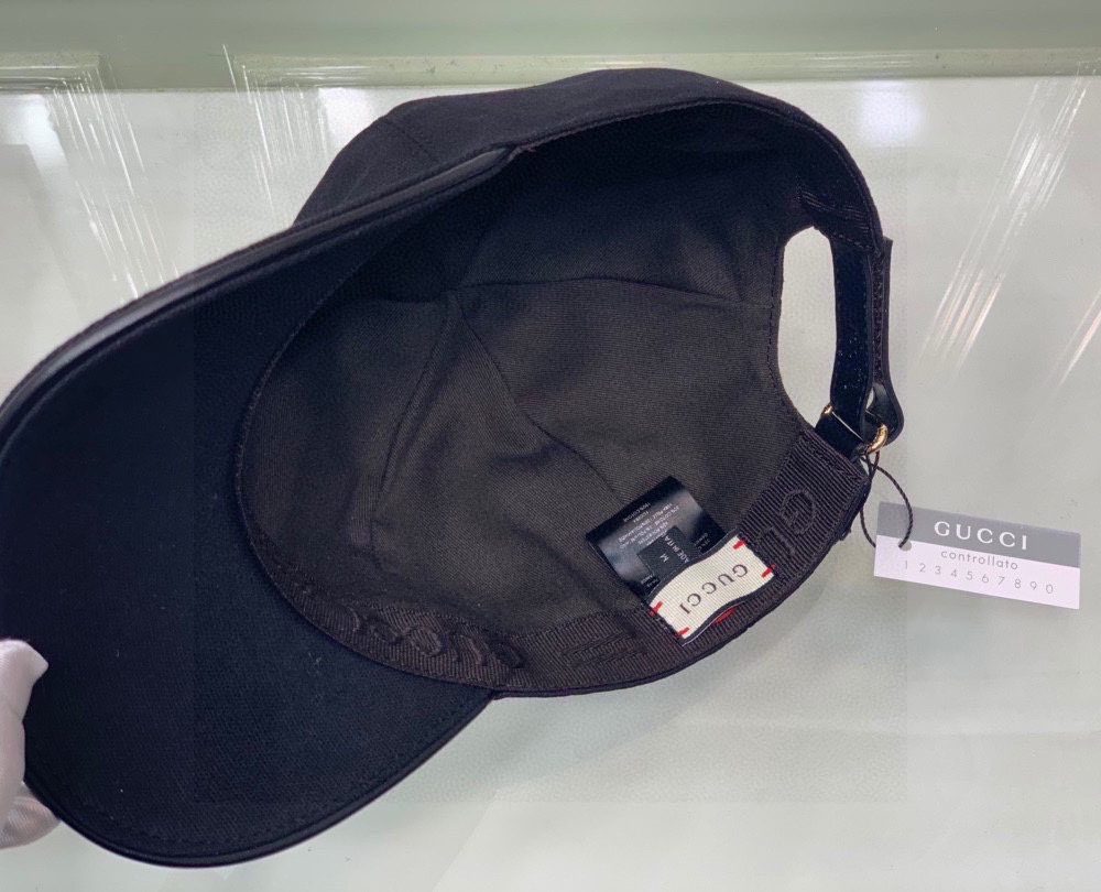 Gucci Off The Grid Baseball Hat Black GG Hat