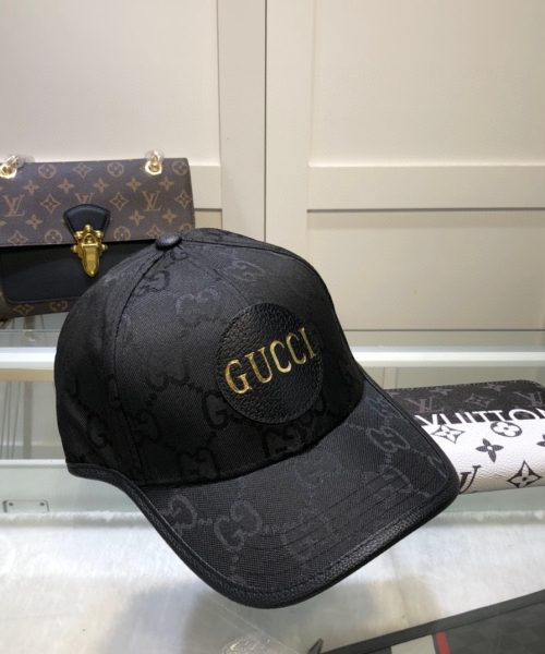Gucci Off The Grid Baseball Hat Black GG Hat