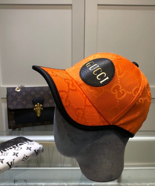 Gucci Off The Grid Baseball Hat Orange GG Hat