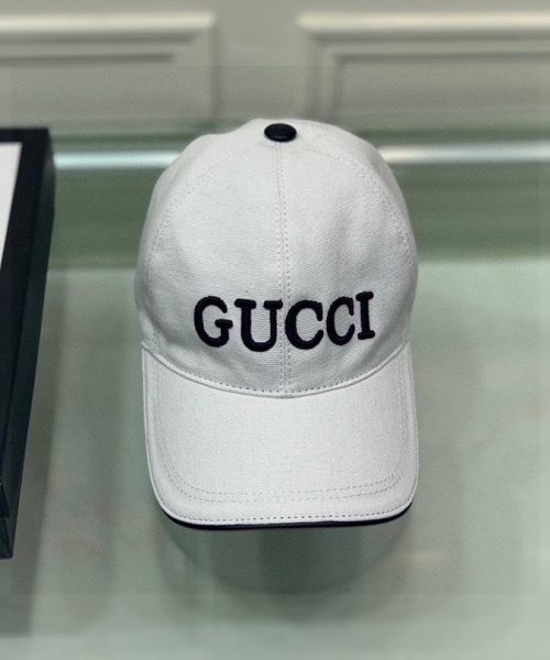 Gucci Off The Grid Baseball Hat White GG Hat