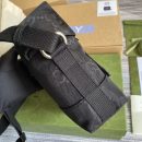 1:1 Replica Gucci Off The Grid Messenger Bag Black GG ECONYL® For Men  7.3in/18.5cm GG 643858 H9HKN