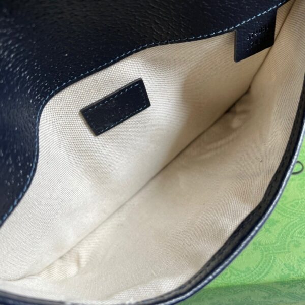 1:1 Replica Gucci Ophidia Belt Bag Beige And Blue GG Supreme Canvas For Men  8.7in/22cm GG 674081 96IWN 4076