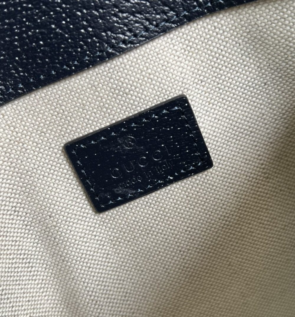 1:1 Replica Gucci Ophidia Belt Bag Beige And Blue GG Supreme Canvas For Men 9in/22cm GG 674081 96IWN 4076