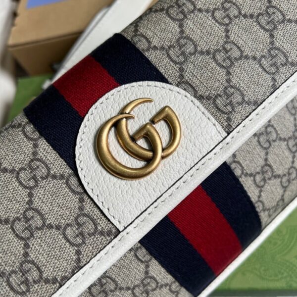 1:1 Replica Gucci Ophidia Belt Bag Beige And Ebony GG Supreme Canvas, A Material With Low Environmental Impact For Men  8.7in/22cm GG 674081 96IWT 9794
