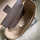 1:1 Replica Gucci Ophidia Cosmetic Case Brown For Women 15.5cm / 6.1in
