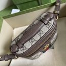 1:1 Replica Gucci Ophidia Cosmetic Case Brown For Women 15.5cm / 6.1in