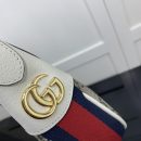 1:1 Replica Gucci Ophidia GG Mini Bag Beige And Ebony GG Supreme Canvas For Women 7.9in/20cm GG 658551 96IWG 9794