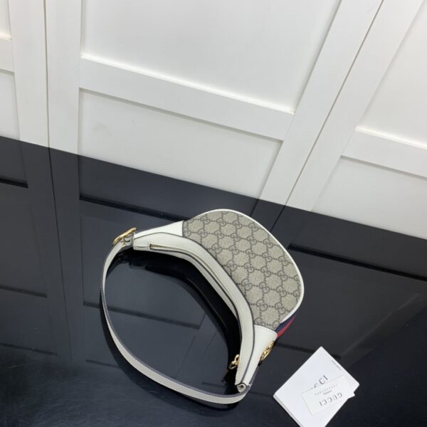 1:1 Replica Gucci Ophidia GG Mini Bag Beige And Ebony GG Supreme Canvas For Women 7.9in/20cm GG 658551 96IWG 9794