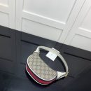 1:1 Replica Gucci Ophidia GG Mini Bag Beige And Ebony GG Supreme Canvas For Women 7.9in/20cm GG 658551 96IWG 9794
