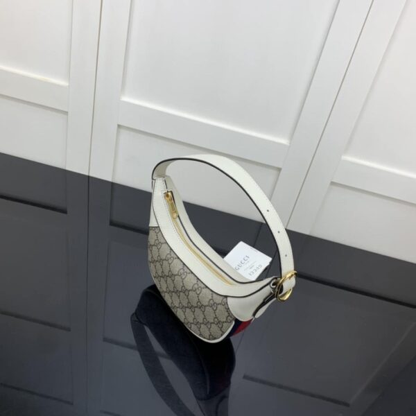 1:1 Replica Gucci Ophidia GG Mini Bag Beige And Ebony GG Supreme Canvas For Women 7.9in/20cm GG 658551 96IWG 9794