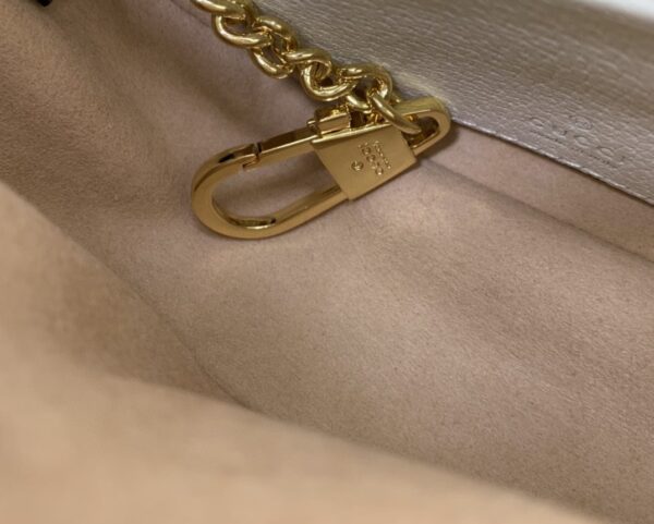 1:1 Replica Gucci Ophidia GG Mini Bag Beige And Ebony GG Supreme Canvas For Women 7.9in/20cm GG 658551 96IWG 9794