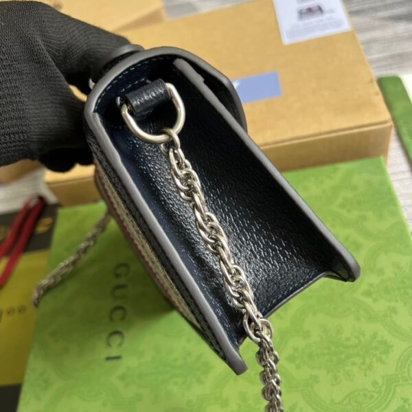 1:1 Replica Gucci Ophidia GG Mini Shoulder Bag Beige For Women, Women's Bags 6.9in/18cm GG