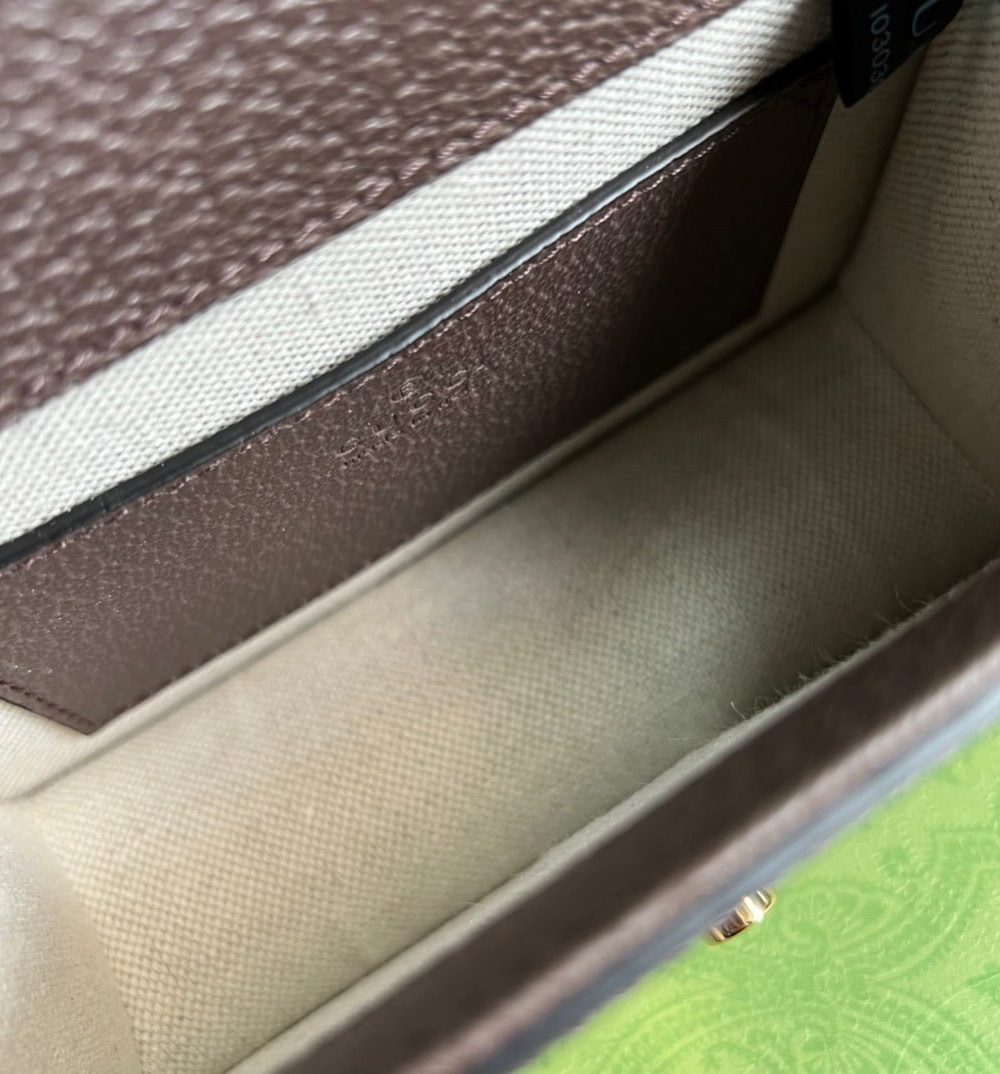 1:1 Replica Gucci Ophidia GG Mini Shoulder Bag Beige For Women, Women's Bags 6.9in/18cm GG 696180 96IWG 8745