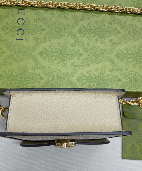 1:1 Replica Gucci Ophidia GG Mini Shoulder Bag Beige For Women, Women's Bags 6.9in/18cm GG 696180 UULAG 9682