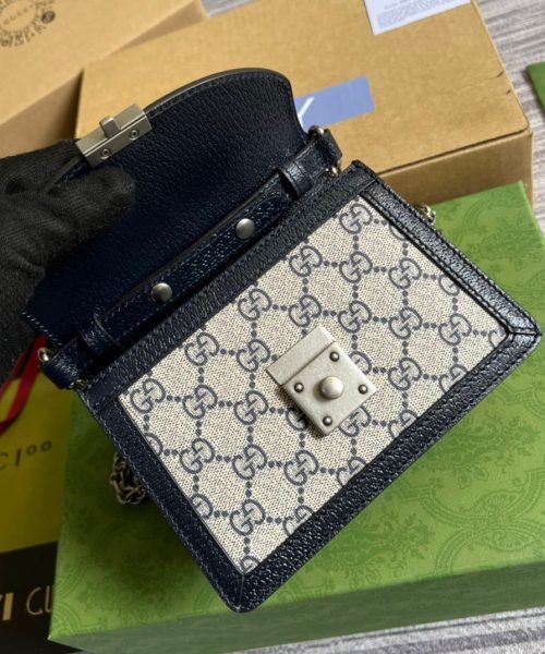 1:1 Replica Gucci Ophidia GG Mini Shoulder Bag Beige For Women, Women's Bags 6.9in/18cm GG