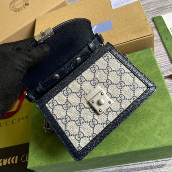 1:1 Replica Gucci Ophidia GG Mini Shoulder Bag Beige For Women, Women's Bags 6.9in/18cm GG