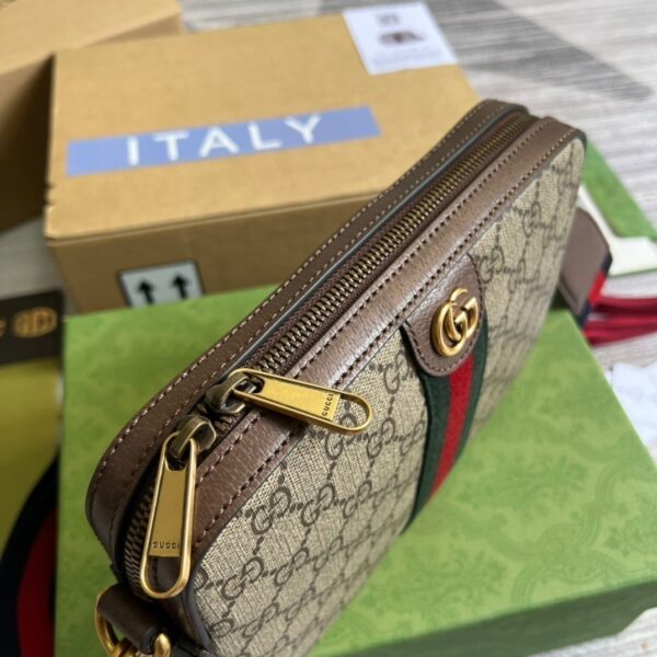 1:1 Replica Gucci Ophidia GG Shoulder Bag Beige For Women, Women's Bags 9.2in/24cm GG ‎699439 9C2ST 8920
