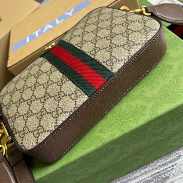 1:1 Replica Gucci Ophidia GG Shoulder Bag Beige For Women, Women's Bags 9.2in/24cm GG ‎699439 9C2ST 8920