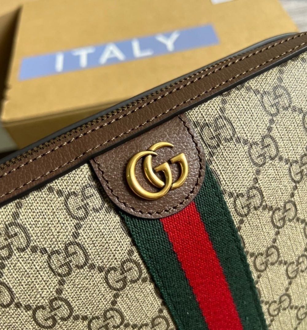 1:1 Replica Gucci Ophidia GG Shoulder Bag Beige For Women, Women's Bags 9.2in/24cm GG ‎699439 9C2ST 8920
