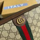 1:1 Replica Gucci Ophidia GG Shoulder Bag Beige For Women, Women's Bags 9.2in/24cm GG ‎699439 9C2ST 8920