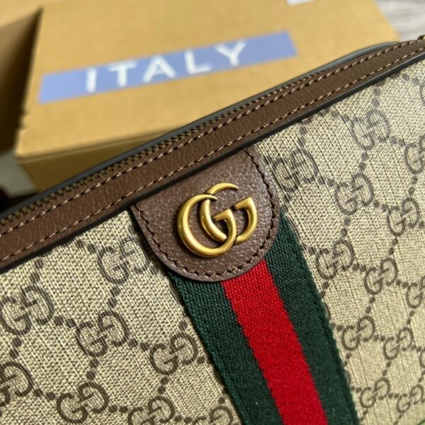 1:1 Replica Gucci Ophidia GG Shoulder Bag Beige For Women, Women's Bags 9.2in/24cm GG ‎699439 9C2ST 8920