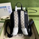 1:1 Replica Gucci Ophidia GG Small Backpack Beige And Blue GG Supreme Canvas For Women 11.5in/29cm Beige
