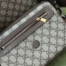 1:1 Replica Gucci Ophidia GG Small Shoulder Bag Beige And Brown For Women, Women's Bags 9.1in/23cm GG