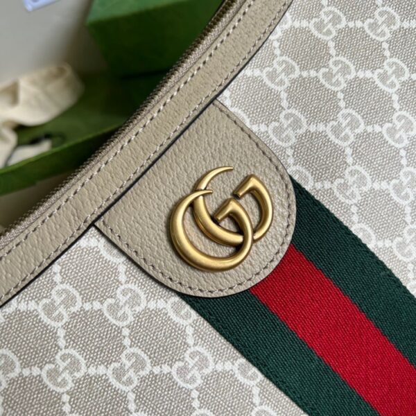 1:1 Replica Gucci Ophidia GG Small Shoulder Bag Beige For Women, Women's Bags 11.8in/30cm GG 598125 UULAT 9682