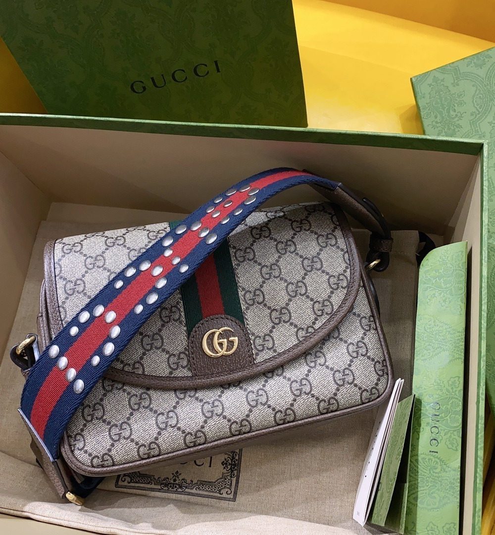 1:1 Replica Gucci Ophidia GG Small Shoulder Bag Beige For Women, Women's Bags 9.1in/23cm GG 722117 FAAX3 9789