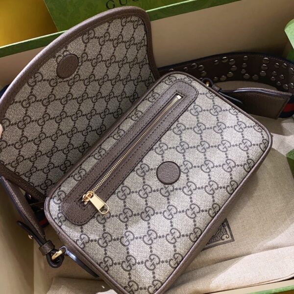 1:1 Replica Gucci Ophidia GG Small Shoulder Bag Beige For Women, Women's Bags 9.1in/23cm GG 722117 FAAX3 9789