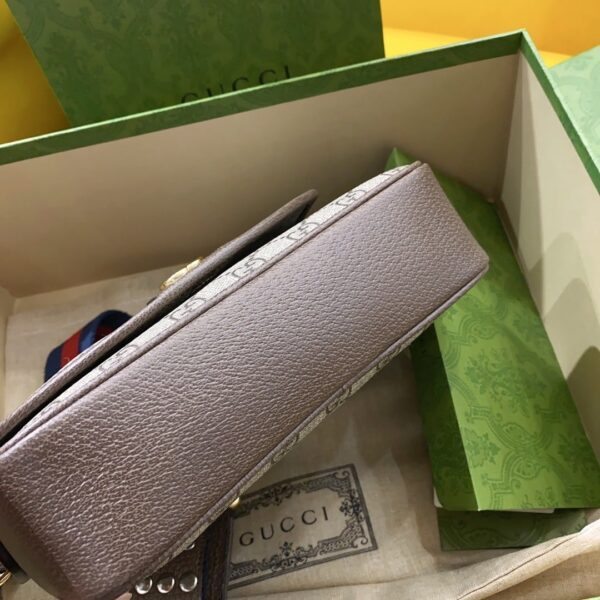 1:1 Replica Gucci Ophidia GG Small Shoulder Bag Beige For Women, Women's Bags 9.1in/23cm GG 722117 FAAX3 9789