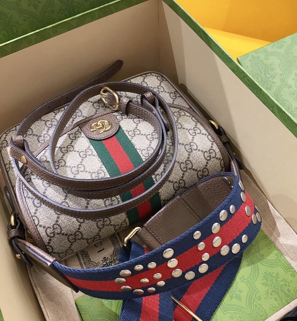 1:1 Replica Gucci Ophidia GG Small Shoulder Bag Beige For Women, Women's Bags 9.1in/23cm GG 722117 FAAX3 9789