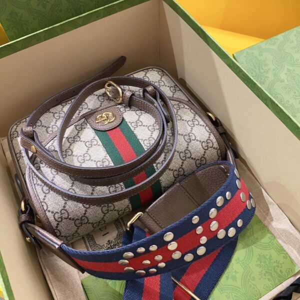 1:1 Replica Gucci Ophidia GG Small Shoulder Bag Beige For Women, Women's Bags 9.1in/23cm GG 722117 FAAX3 9789
