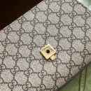 1:1 Replica Gucci Ophidia Gucci Horsebit 1955 Mini Bag Light Brown And Beige For Women, Women's Bags 8.6in/22cm GG 703848 9AAAJ 8563