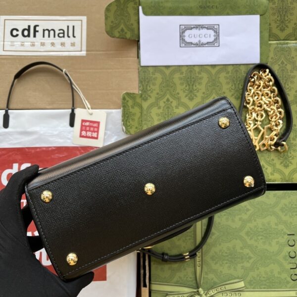 1:1 Replica Gucci Ophidia Gucci Horsebit 1955 Mini Bag White For Women, Women's Bags 8.6in/22cm GG 703848 AAA7G 1000