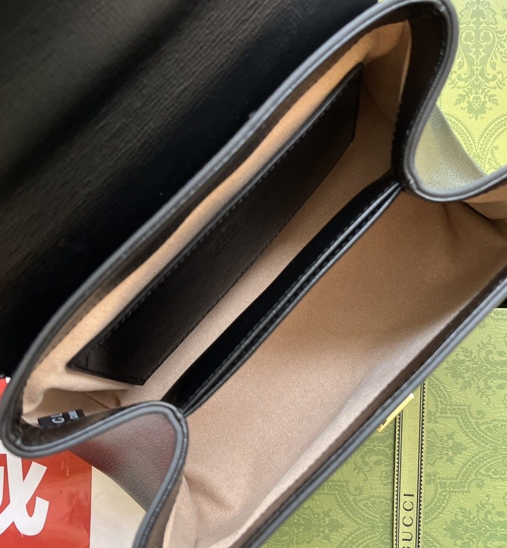 1:1 Replica Gucci Ophidia Gucci Horsebit 1955 Mini Bag White For Women, Women's Bags 8.6in/22cm GG 703848 AAA7G 1000