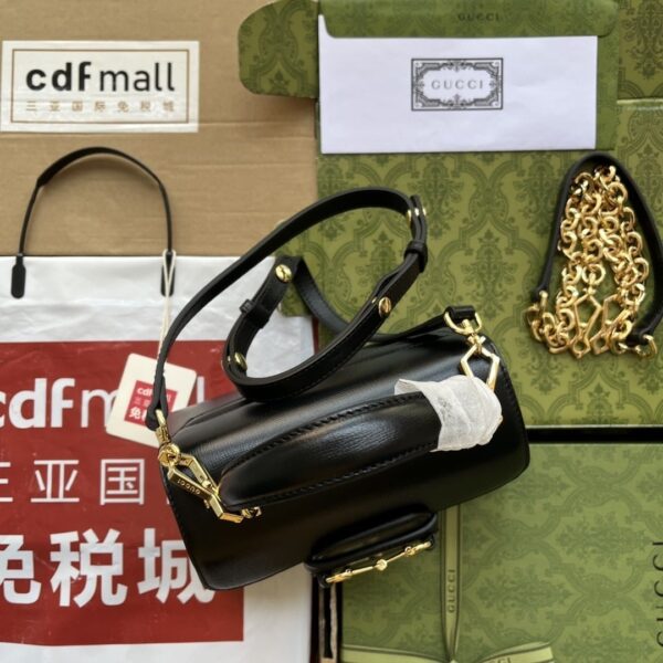 1:1 Replica Gucci Ophidia Gucci Horsebit 1955 Mini Bag White For Women, Women's Bags 8.6in/22cm GG 703848 AAA7G 1000