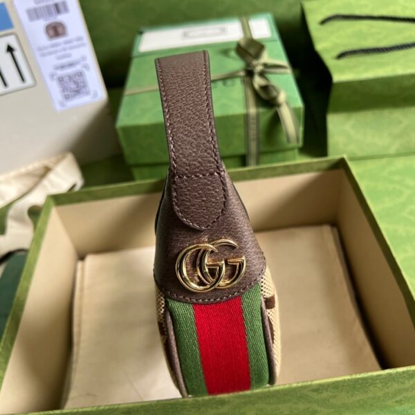 1:1 Replica Gucci Ophidia Jumbo GG Mini Bag Brown Exclusive For Women, Women's Bags 7.9in/20cm GG ‎‎658551 UKMDG 2570