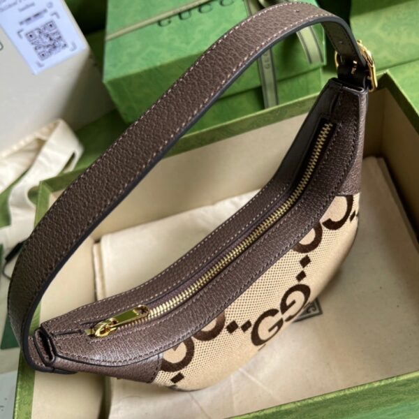 1:1 Replica Gucci Ophidia Jumbo GG Mini Bag Brown Exclusive For Women, Women's Bags 7.9in/20cm GG ‎‎658551 UKMDG 2570