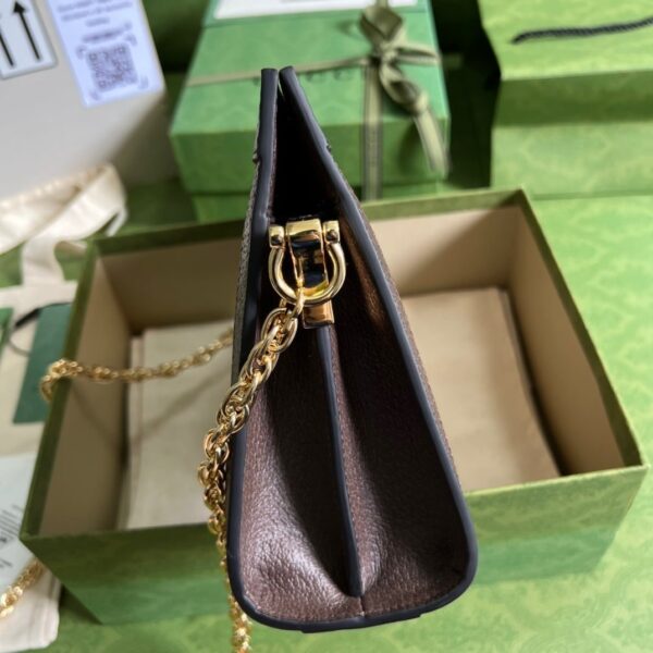 1:1 Replica Gucci Ophidia Jumbo GG Small Shoulder Bag Brown For Women, Women's Bags 10.2in/26cm GG ‎‎503877 UKMIG 2570