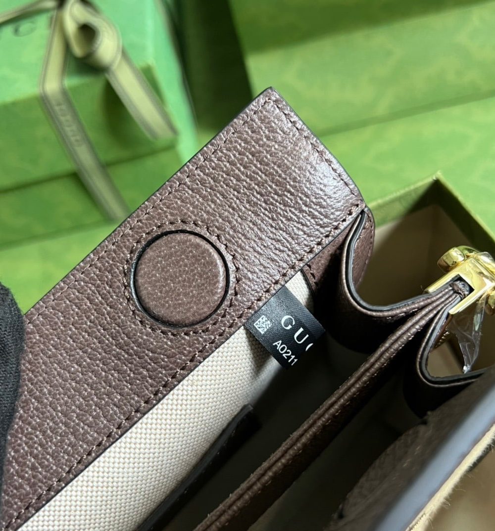 1:1 Replica Gucci Ophidia Jumbo GG Small Shoulder Bag Brown For Women, Women's Bags 10.2in/26cm GG ‎‎503877 UKMIG 2570