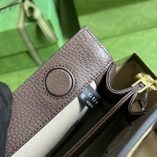 1:1 Replica Gucci Ophidia Jumbo GG Small Shoulder Bag Brown For Women, Women's Bags 10.2in/26cm GG ‎‎503877 UKMIG 2570
