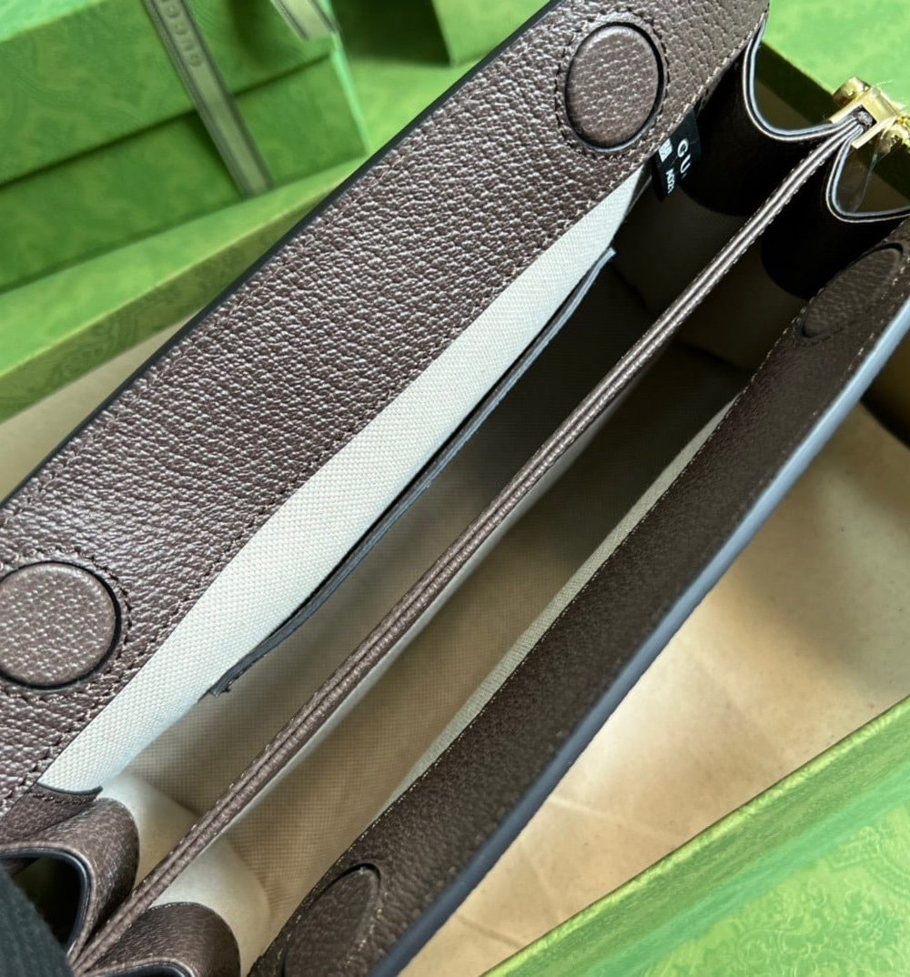 1:1 Replica Gucci Ophidia Jumbo GG Small Shoulder Bag Brown For Women, Women's Bags 10.2in/26cm GG ‎‎503877 UKMIG 2570