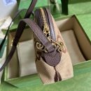1:1 Replica Gucci Ophidia Jumbo GG Small Shoulder Bag Brown For Women, Women's Bags 9.3in/24cm GG ‎‎499621 UKMIG 2570