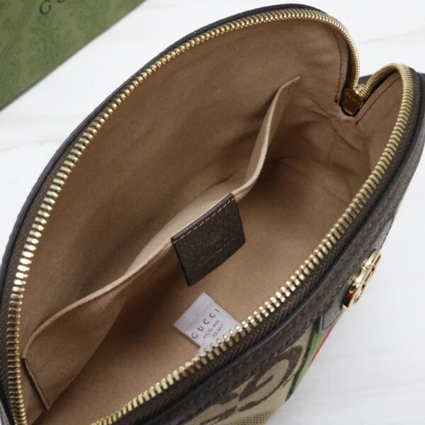 1:1 Replica Gucci Ophidia Jumbo GG Small Shoulder Bag Brown For Women, Women's Bags 9.3in/24cm GG ‎‎499621 UKMIG 2570