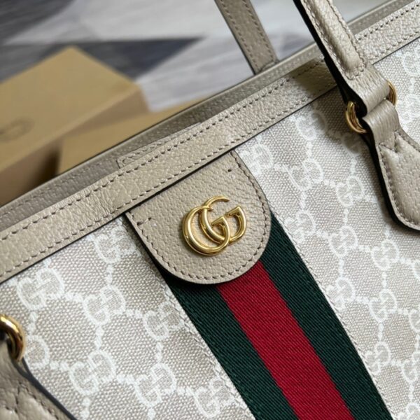 1:1 Replica Gucci Ophidia Medium GG Tote Beige For Women, Women's Bags 15in/38cm GG ‎631685 UULAG 9682